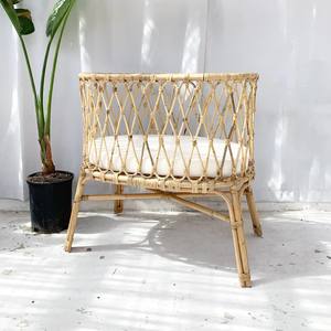 Cuna de bebé de ratán natural, cuna de madera ecológica, muebles para bebés, cuna de mimbre para niños pequeños, moisés. - Product Image 2