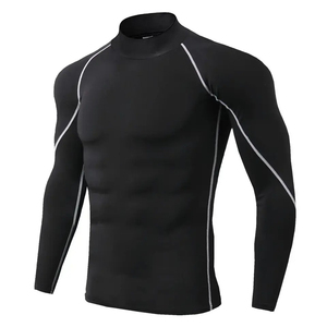 New Unique Design High Quality Men <b>Compression</b> <b>Shirt</b> for Best Price Men Rash Guard Wholesale Price High Quality Fitness Wear - Product Image 6