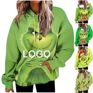 Sweats à capuche décontractés pour femmes de qualité supérieure Logo personnalisé Coupe ample Manches longues Confortable Hiver Tricoté Zip Hood-Direct BD - Product Image 6