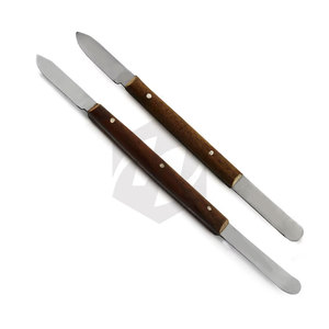 Couteau à sculpter dentaire professionnel en acier inoxydable et spatule de coupe pour cire à modeler - Instrument chirurgical manuel certifié MOL - Product Image 6