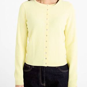 Suéter con botones y estampado floral con cuello en V para mujer, camisa de punto ligera de primavera, jersey de estilo étnico para mujer - Product Image 3