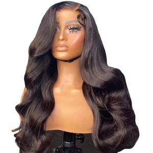Extension de cheveux bouclés ondulés Super Double Drawn, 100% naturels, Perruque Lace Frontal HD, Cheveux vierges d'un seul donneur - Product Image 4