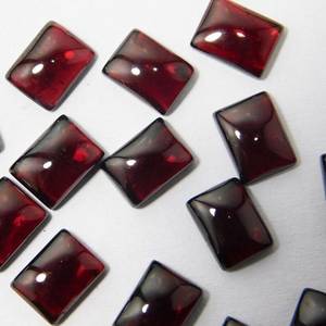 Natural Rhodolite Red Garnet Octagon Cabochon Loose Gemstone Garnet Semiprecious for Wholesale Bulk Price Jewelry Making Pendant - Product Image 6