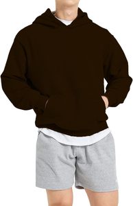 Sweat-shirts en molleton unisexe personnalisables avec logo, coupe classique, streetwear, haute qualité, hiver, 100% coton, vente en gros - Product Image 4