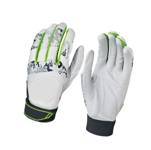 Gants de sport blancs et bleu marine avec empiècements en mesh et paume renforcée - Product Image 4