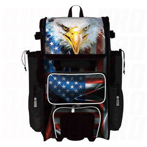 Bolsa de Béisbol Multifuncional de Diseño Superior, Transpirable, de Gran Capacidad, con Compartimentos Amplios, para Bate de Softbol, Mochila de Béisbol Duradera y Ligera - Product Image 3