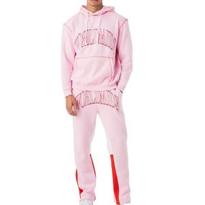 Chándal para hombre, ropa deportiva con chaqueta y pantalones para correr, conjunto de dos piezas para entrenamiento físico, gimnasio y uso diario - Product Image 1