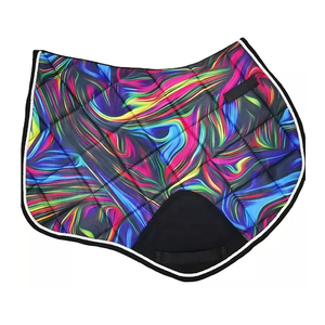 Tapis d'équitation personnalisable en velours pour le printemps et l'automne, respirant et anti-humidité - Product Image 2