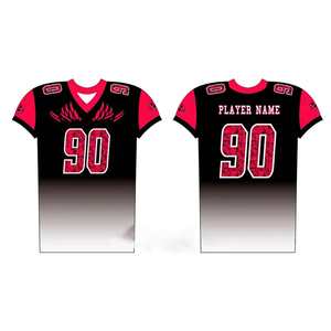 Vêtements d'équipe personnalisables fabriqués au Pakistan, vêtements de sport respirants et à séchage rapide, uniformes de football américain - Product Image 4