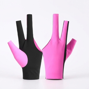 Guantes de billar OEM al por mayor, los mejores para jugadores de billar y snooker, con 3 dedos - Product Image 3