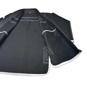 Uniforme d'arts martiaux personnalisé de Jiu Jitsu Gi brésilien Jiu Jitsu Gi 100% coton 380g unisexe Rash Guard Shorts - Product Image 1