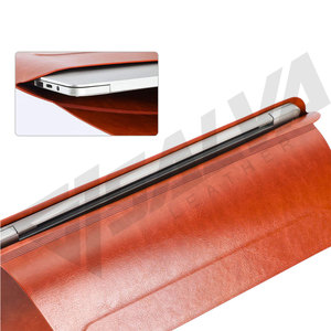 Funda de Cuero Crazy Horse para Laptop, Funda Protectora para Laptop de Trabajo, Oficina, Viajes, para Macbook, Estilo Ejecutivo - Product Image 5