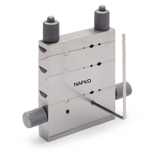 Equipo de Fabricación de Joyería Premium: Herramienta de Corte Multiángulo de Acero Inoxidable, Cortador de Juntas, Tornillo de Banco para Corte - Product Image 1