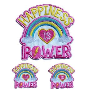 Hot Selling Heat Press Custom Badge Embroidery Patch <b>Iron</b> <b>on</b> Patch Applique for Clothing Bags Clothes Velvet Laser Cut Patches - Product Image 4