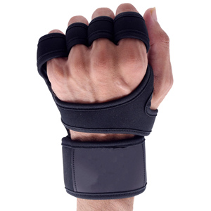Gants de sport en néoprène respirant, service OEM, unisexe, avec bandes de maintien réglables, antidérapants, pour entraînement en extérieur, fitness, danse - Product Image 6