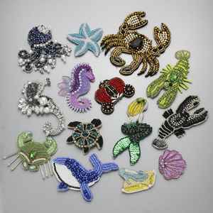 เข็มกลัดลูกปัดสไตล์วินเทจเครื่องประดับสำหรับงานเลี้ยงและงานแต่งงานที่หรูหรา - Product Image 3