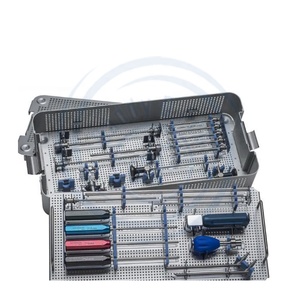 Kit d'instruments d'arthroscopie de la hanche de 22 pièces, ensembles d'instruments orthopédiques en acier inoxydable, ensemble d'instruments de traumatologie pour la hanche dynamique, CE ISO - Product Image 5