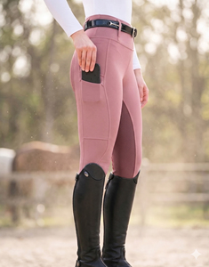 Waterproof Winter Horse Riding <b>Leggings</b> <b>Thermal</b> Equestrian Tights Knee Grip Silicone 4 Way Stretch Custom Logo - Product Image 1