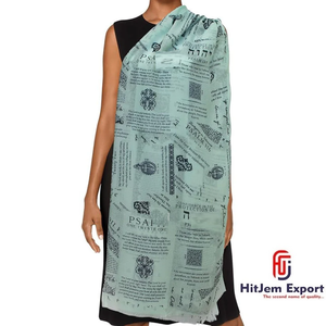 Fabricante de Pañuelos Cuadrados con Impresión Personalizada, Pañuelo de Cabeza con Sensación de Seda, Chal de Moda, Marca Privada OEM ODM, Fábrica Textil en India - Product Image 1