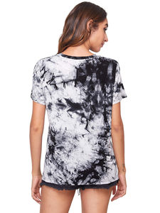 T-shirt tendance pour femme, col rond, en coton, léger, confortable, personnalisable, pour l'extérieur, élégant, mode quotidienne - Product Image 3