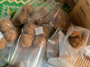 HOT SELLING 100% Natural Coir Chew Ball Coconut Fiber Pet <b>Toy</b> Biodegradable Husk Sphere For <b>Dogs</b> Teeth Cleaning Molar Grinding - Product Image 5