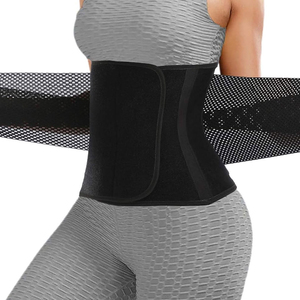 Waist <b>Trainer</b> Belt Premium Sweat Waist <b>Trainer</b> Belt Adjustable Compression Support for Fitness Workout OEM Bulk Supply - Product Image 6