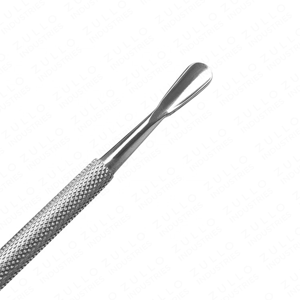 Herramienta Profesional de Manicura y Pedicura de Acero Inoxidable Premium en Forma de V para Limpiar Cutículas y Uñas, Ideal para Salones - Product Image 3