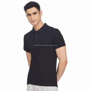 Polo à col rabattu de qualité supérieure avec design personnalisé pour hommes, vêtements de sport actifs, motif uni exclusif aux garçons - Product Image 1