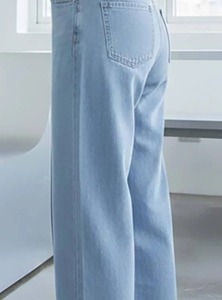 Women's <b>Boot</b> Cut Cotton Denim Jeans Casual Cute Everyday Youth Fashion Simple Vintage Design - Product Image 6
