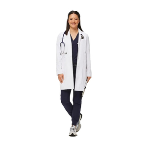 Women Lab <b>Coat</b> Hospital Uniforms <b>Doctor</b> Lab <b>Coats</b> With Pocket Customized LOGO Sale - Product Image 1