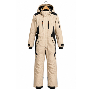 Men Winter Ski <b>Suit</b> One Piece Waterproof Insulated Snowboard Apparel Windproof <b>Snow</b> Sports Clothing Custom Logo Available - Product Image 3