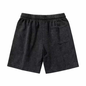 Ensemble short et t-shirt respirant pour homme, style décontracté, avec effet délavé à l'acide, fabriqué au Pakistan par un professionnel, meilleur prix de vente, faible MOQ - Product Image 4