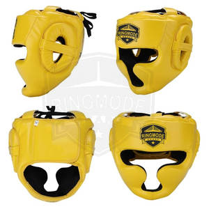 Protector de Cabeza de Boxeo de Cuero de Alta Calidad, Ajustable, con Logotipo Personalizado, Protector e Impermeable, Colores Personalizados - Product Image 4