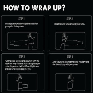 สายรัดข้อมือยืดหยุ่นสูงกันลื่นสำหรับออกกำลังกาย ขนาด 63x8 ซม. ใช้ได้ทั้งชายและหญิง - Product Image 5