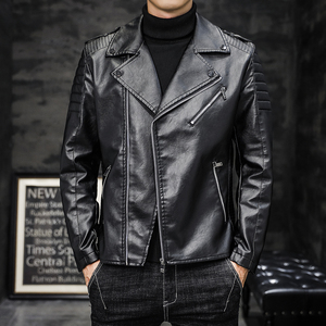 Hot Sale Good manufacturer <b>Men</b> <b>Leather</b> <b>Jacket</b> hot selling fully customized anti wrinkle <b>Men</b> high quality <b>Leather</b> <b>Jacket</b> - Product Image 2