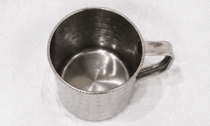 Taza de Acero Inoxidable Martillado Dheer International con Asa y Tapa, Taza de Oficina con Aislamiento Térmico para Viajes - Product Image 2
