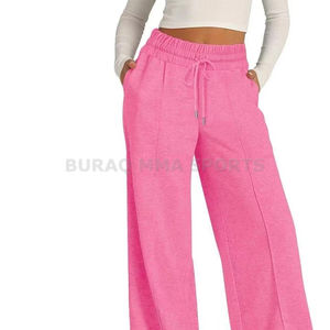 Pantalon de survêtement en polaire pour femme, longueur cheville, coupe régulière, décontracté, pour le sport, automne et hiver - Product Image 6