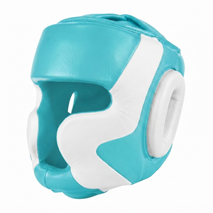 Protector de Cabeza Five B BOXING con Casco Deportivo Protector Facial Transparente para Adultos Unisex, Material de Cuero, Cierre de Velcro - Product Image 1