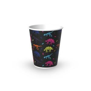 Vasos de papel de pared simple de 20oz impresos personalizados con revestimiento de PE para bebidas calientes - Product Image 1
