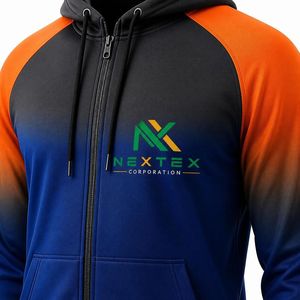 Custom Sublimation Tracksuit Set Men's <b>Full</b> <b>Zip</b> <b>Hoodie</b> and Jogger Pants Sportswear - Product Image 5