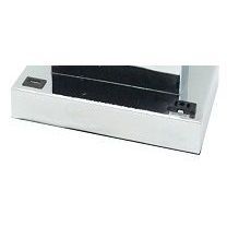 Centre de table carré en cristal chromé 22 "H pour veilleuse de mariage + port USB + prise de courant décorations de table - Product Image 4