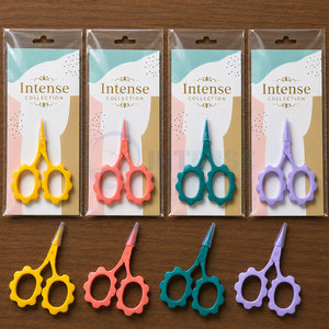 Colorful Flower Handle Embroidery <b>Scissors</b> Sharp Stainless Steel <b>Sewing</b> Craft Tool - Product Image 1