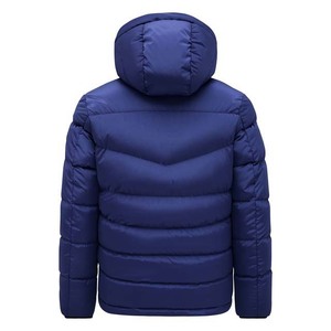 เสื้อโค้ทกันหนาวผู้ชายคุณภาพสูง แขนยาว บุด้วยขนเป็ด มีฮู้ด ไซส์ 4XL สไตล์ไฮสตรีท ผ้าโพลีเอสเตอร์ ซิป ผ้าแคนวาส - Product Image 5