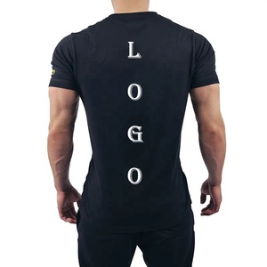 T-shirts pour hommes en polyester/coton de haute qualité, impression numérique personnalisée, logo unisexe, manches courtes, respirants, coupe classique - Product Image 2