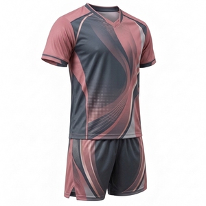 Premium team volleyball uniforms designed with modern prints durable construction and comfortable athletic fitting - Product Image 6