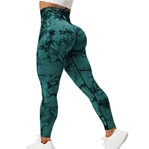 Women's High-Waisted Gym <b>Leggings</b> with <b>Butt</b> <b>Lift</b> Front Zipper Organic Cotton Soft Fitness Yoga Wear Breathable - Product Image 1