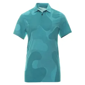 Meilleure vente de haute qualité sans minimum polyester spandex extensible dans les 4 sens impression 3 d t-shirt polos de golf pour hommes