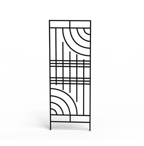 Modern Iron Garden Trellis Rectangle Painted Trellis Outdoor Plant Support Iron Trellis for Climbing - Product Image 4