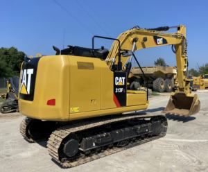 Miniexcavadora hidráulica estándar Caterpillar 313FL 2019 utilizada con certificado EPA/CE, componentes básicos incluidos, bomba de motor - Product Image 2