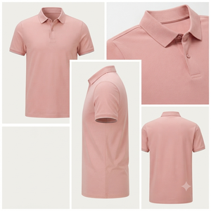 <b>ORANGE</b> IMPEX Men Solid 100% Cotton Canvas Shirt Lightweight Breathable Anti-Pilling Quick Dry Casual Knitted Long Plus Size - Product Image 4